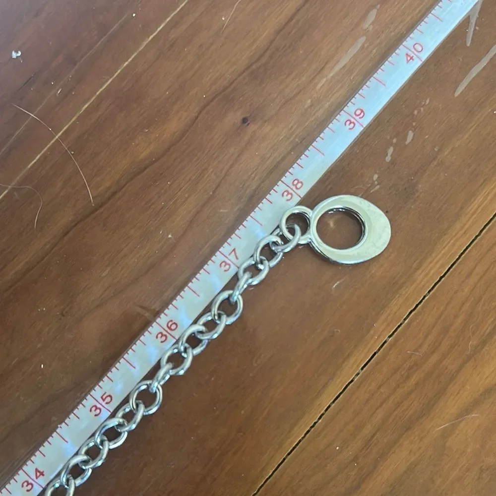 Gold and Silver Belt with Polished Finish